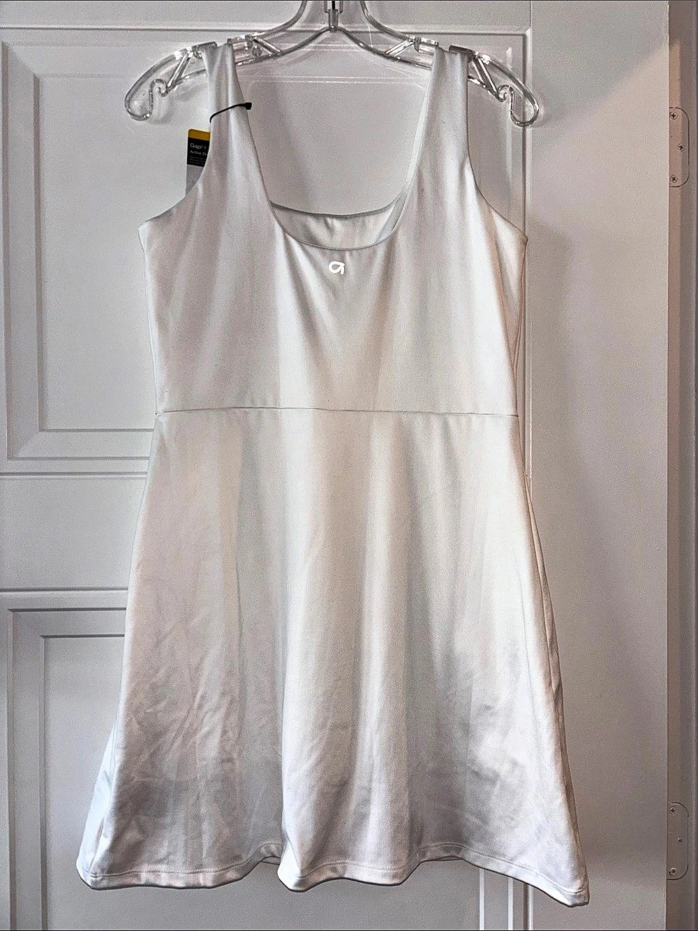GapFit Active Dress Mini Dress in White Medium